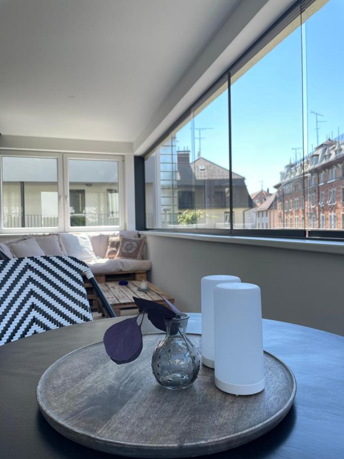 Moderne Stadtwohnung Inkl. Tiefgaragenplatz Bregenz Exterior foto